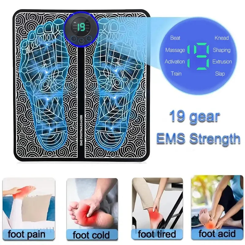 Tapis masseur pour pieds